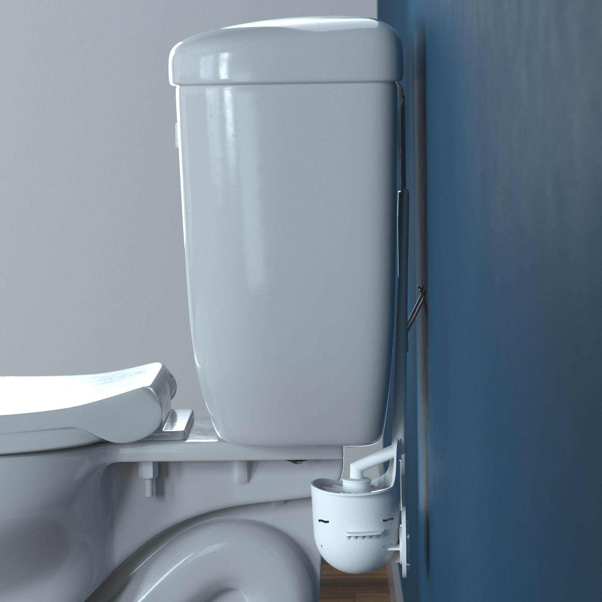 INVISIBRUSH? HIDDEN TOILET BRUSH - Sqoatty Pottys