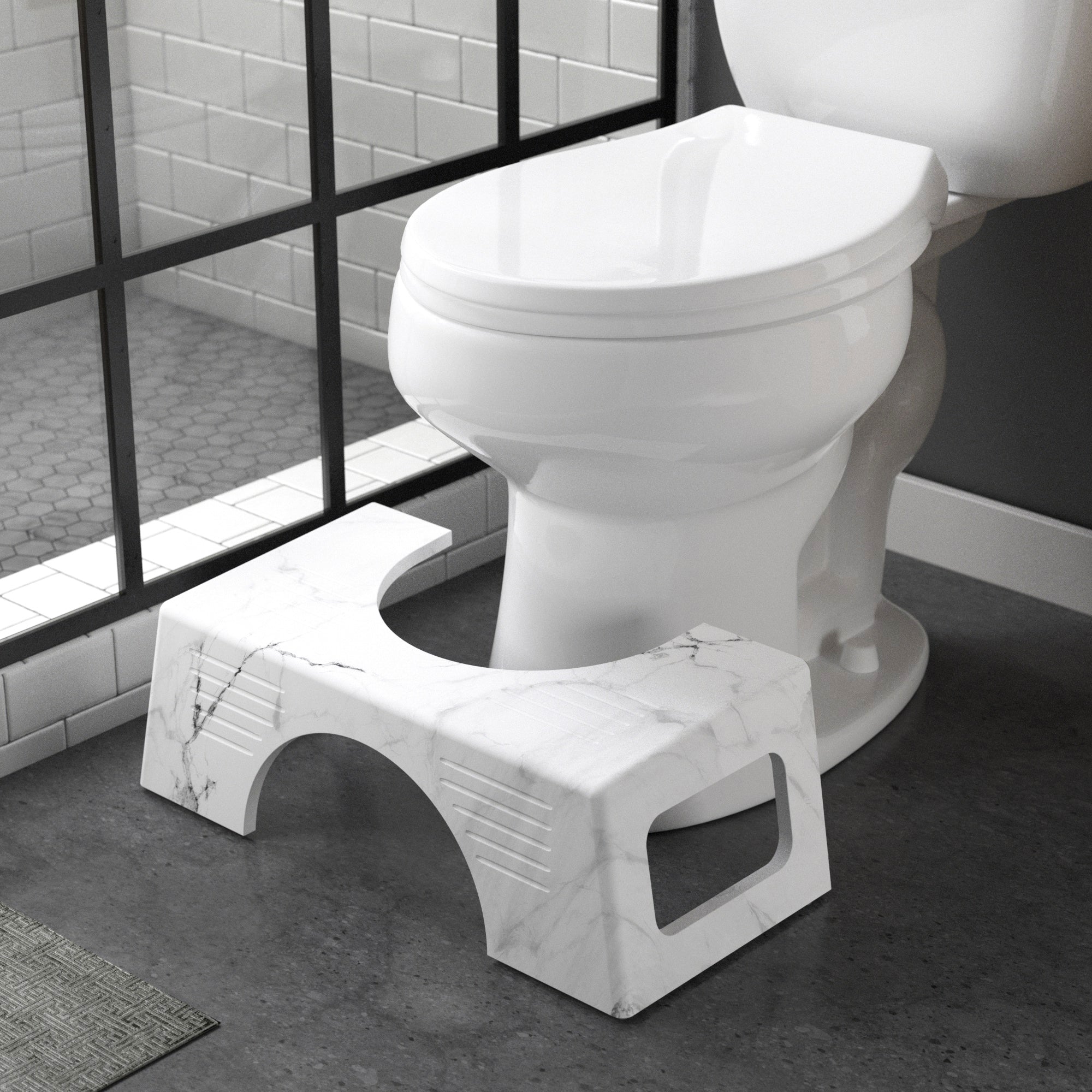 CARRARA MARBLE - Sqoatty Pottys