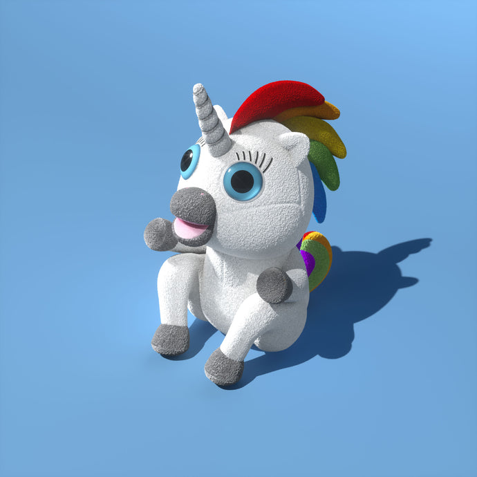 Dookie Plush Unicorn - Sqoatty Pottys