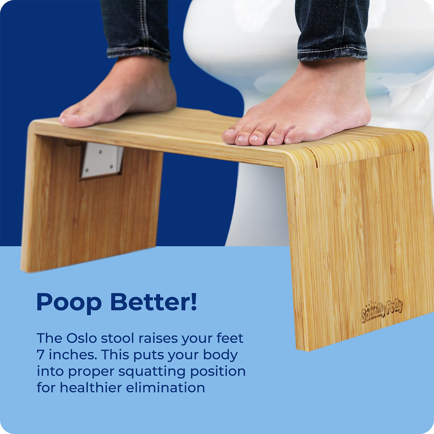 OSLO BAMBOO FOLDING - Sqoatty Pottys