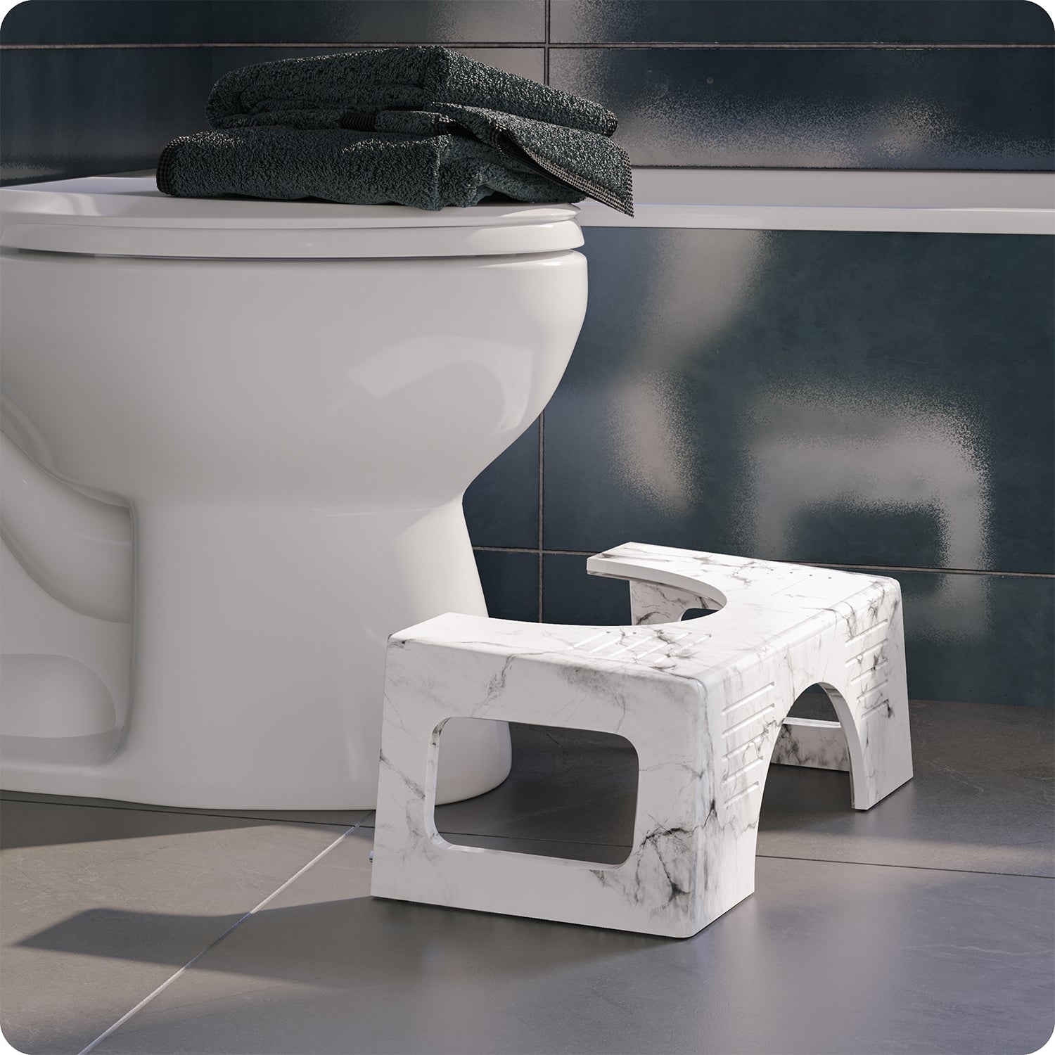 CARRARA MARBLE - Sqoatty Pottys
