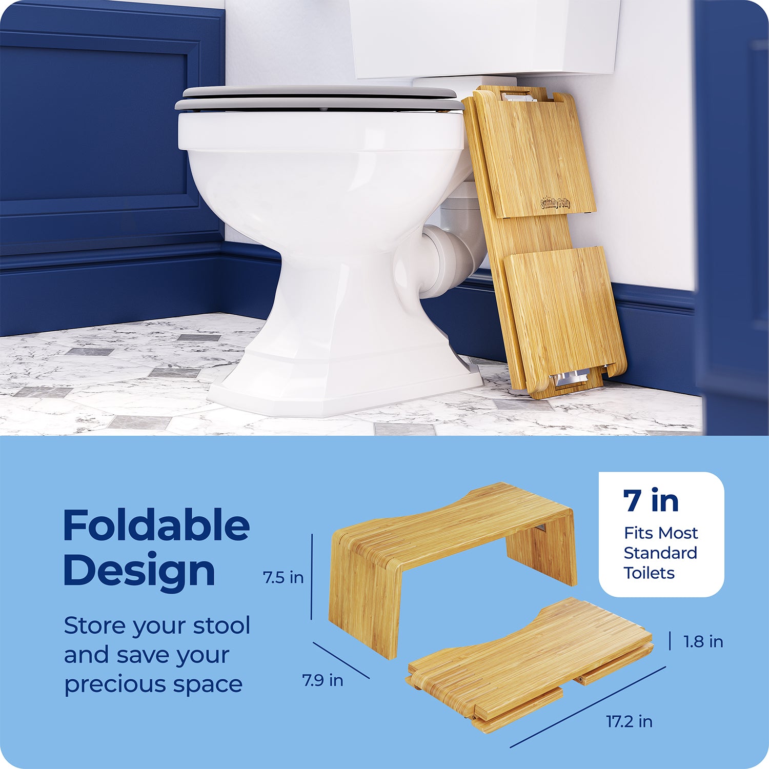 OSLO BAMBOO FOLDING - Sqoatty Pottys