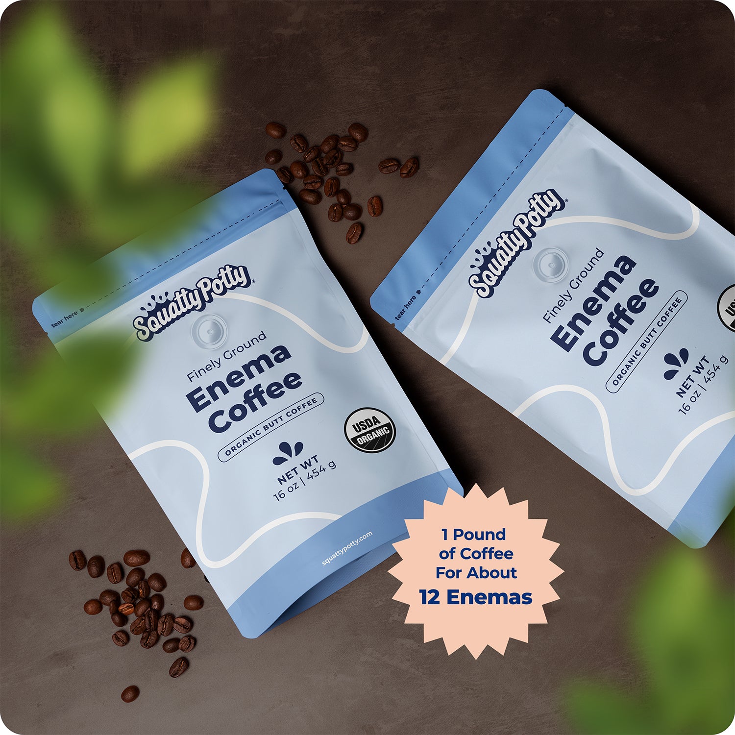 ENEMA COFFEE 1LB - Sqoatty Pottys